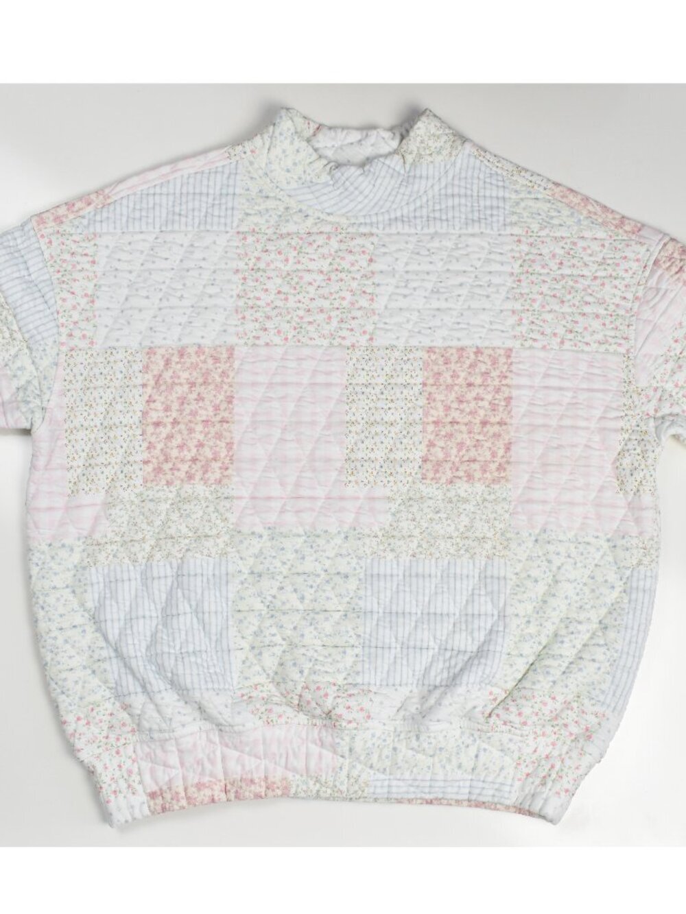 Sunset Coconut Patchwork Quilted Floral Sweatshirt and Sweatpants - XS - Picture 8 of 12